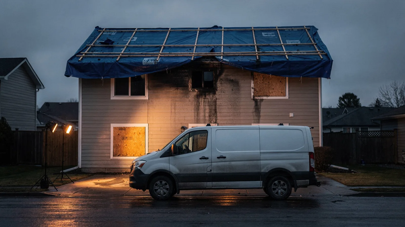 Fire Damage Restoration in Pisek, ND near me